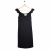 Nassos Couture ruffle neckline strap dress 