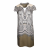 Massimo Dutti paisley print tunic dress