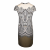 Massimo Dutti paisley print tunic dress