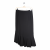 Nassos Couture asymmetrical ruffle hem midi skirt 