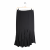 Nassos Couture asymmetrical ruffle hem midi skirt 