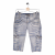 Xente capri low rise faded denim pants