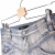 Xente capri low rise faded denim pants