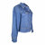 Stenia crystal embellished button denim jacket 