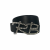 Rocco Barocco leather crystal embellished logo belt