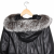 Luciapelle nappa leather fox fur trimmed jacket