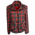 Jupe checked single breasted blazer