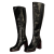 Lella Baldi knee chunky heel boots