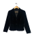 Max Mara Weekend velvet short blazer