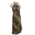 Nuvola halterneck animal print silk dress