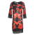 Vitsio floral print fringe dress