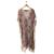 Lynne tassel-trimmed sheer kaftan