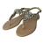 Pirilti Shoes crystal embellished flat sandals