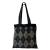 Pianura Studio rhombus sequin embellished shopping bag