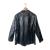 Ulla Popken patent leather snake print jacket