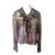Marella silk paisley print ruffled neck blouse