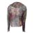 Marella silk paisley print ruffled neck blouse