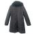 Max&Co puffer coat with adjustable real fur collar