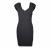 Zara tailored mini V neck dress