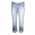 Massimo Dutti denim regular fit low rise pants