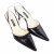 Massimo Dutti sling back pointed pumps