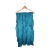 Marella knit extra long ruffle scarf with fringed edges