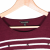 Massimo Dutti striped embellished knit top 