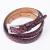 Kalogirou snake print leather belt